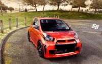 Scion iQ поднимается в гору на CVT